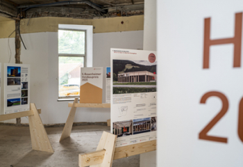 Ausstellung der Wettbewerbsarbeiten 5. Holzbaupreis
