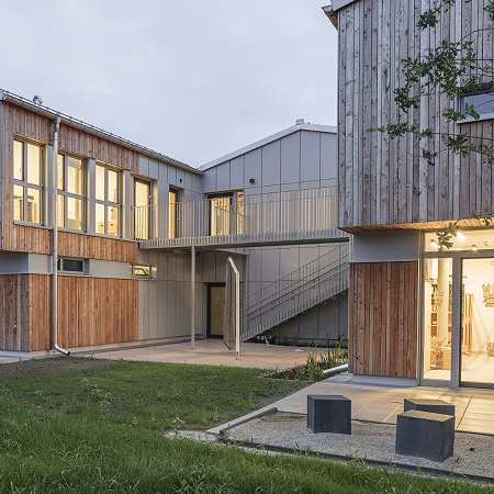 3. Platz Publikumspreis: Neubau Kinderhaus in Mammendorf Süd