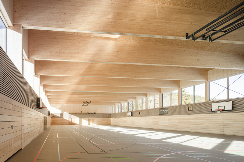 Zweifachsporthalle an der Edelweisskaserne