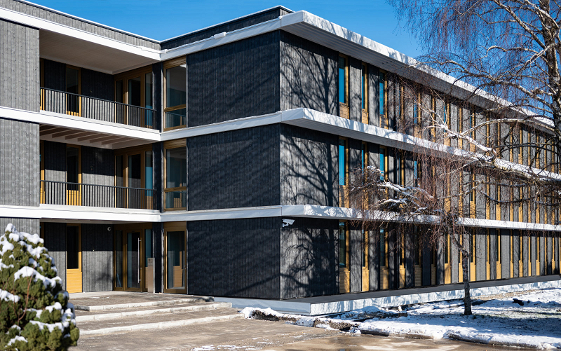 Anerkennung Fachjury: Neubau eines multifunktionalen Bürogebäudes in Modulbauweise