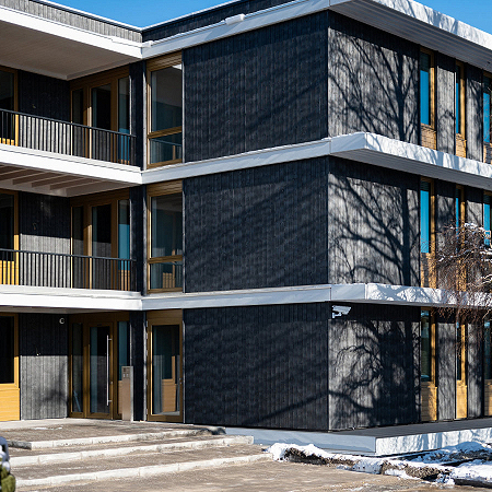 Anerkennung Fachjury: Neubau eines multifunktionalen Bürogebäudes in Modulbauweise