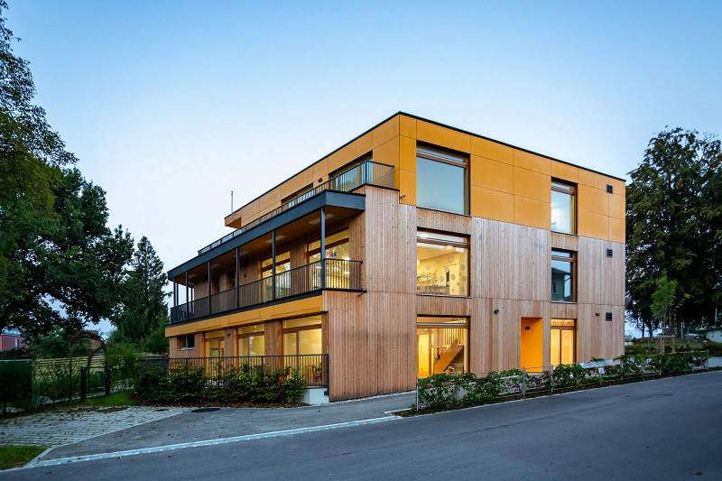 Neubau zweizügiger Kindergarten mit Familienzentrum
